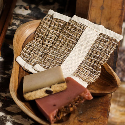 Soft Jute Soap Bag