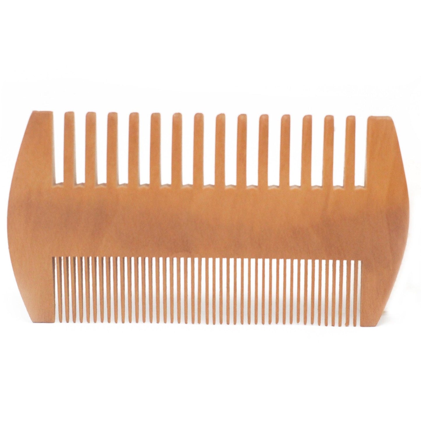 Two-Sided Beard Comb and Brush for Grooming